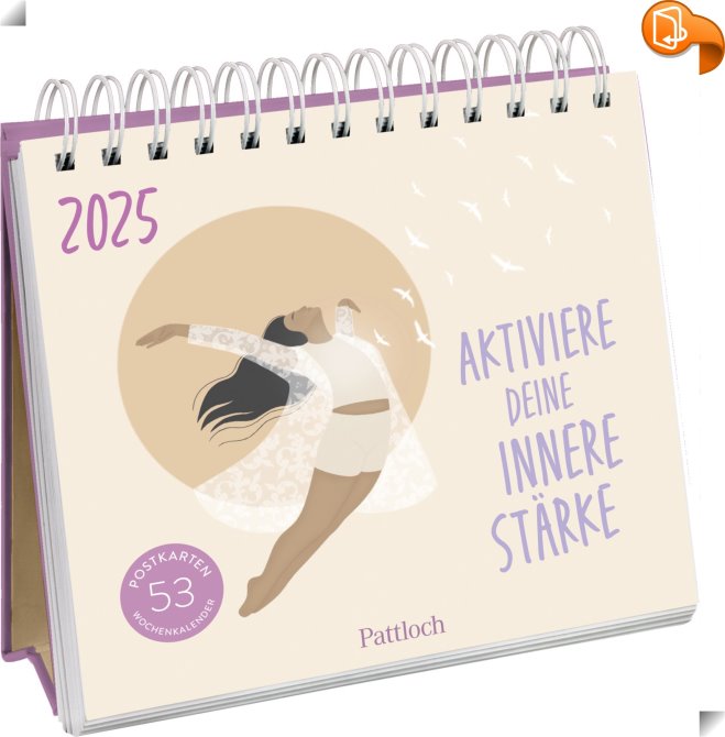 Postkartenkalender 2025: Aktiviere deine innere Stärke : Pattloch Verlag - Book2look