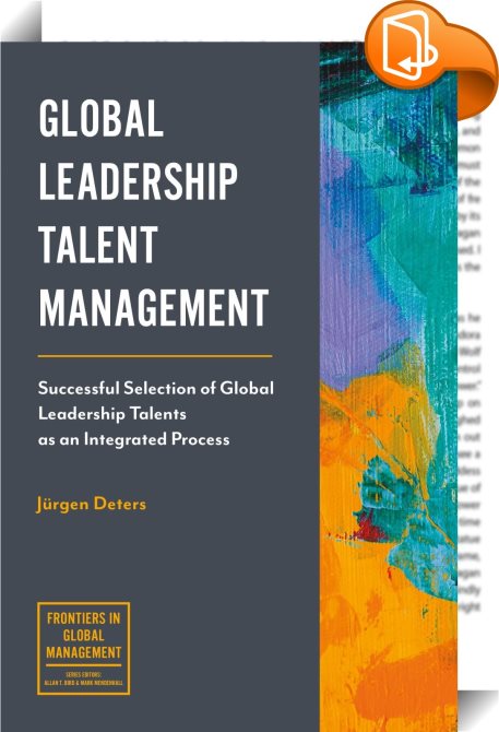 Global Leadership Talent Management Juergen Deters Book2look